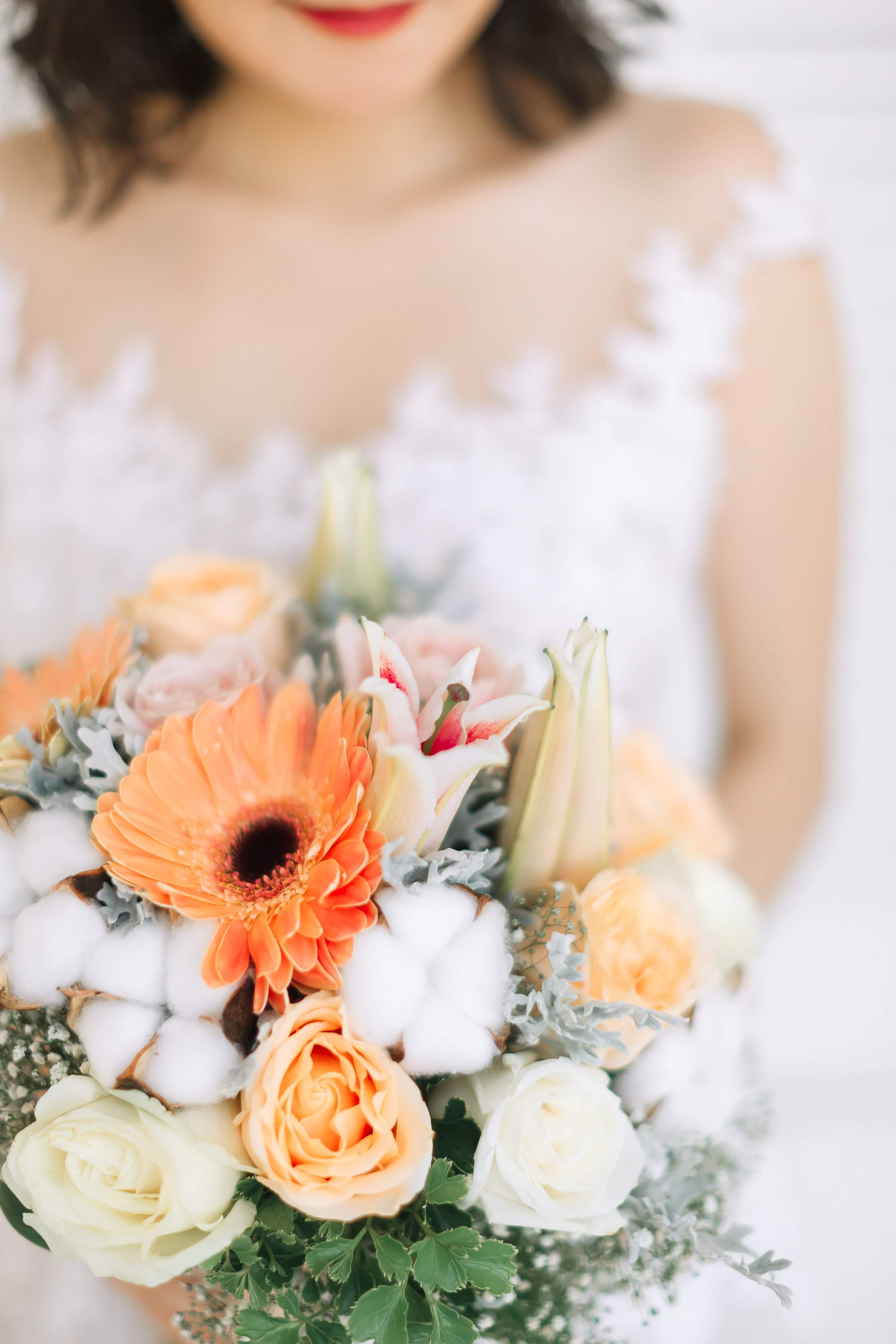 手工客製粉紅色玫瑰新娘花球 - Lavish Florist 美學